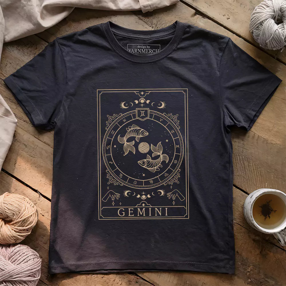 Gemini Yarn Tarot T-shirt