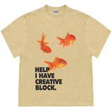 Goldfish Aesthetic Graphic T-Shirt