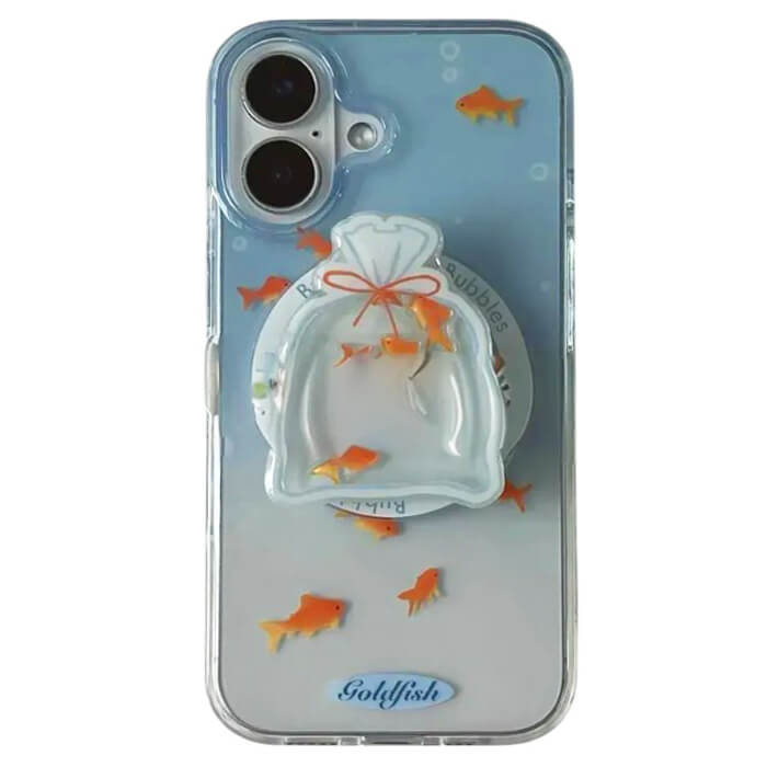 Goldfish Aesthetic iPhone Case
