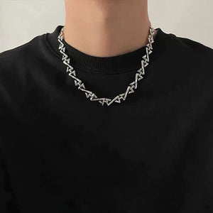 Crime Time Choker Necklace