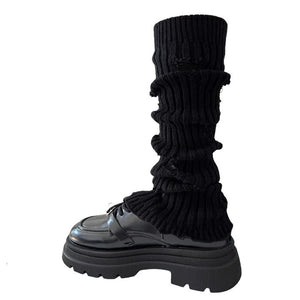 Grunge Ripped Leg Warmers