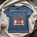 Three Knitty Gnomes Lady V-neck