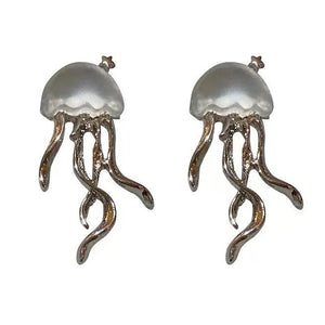 Jellyfish Stud Earrings