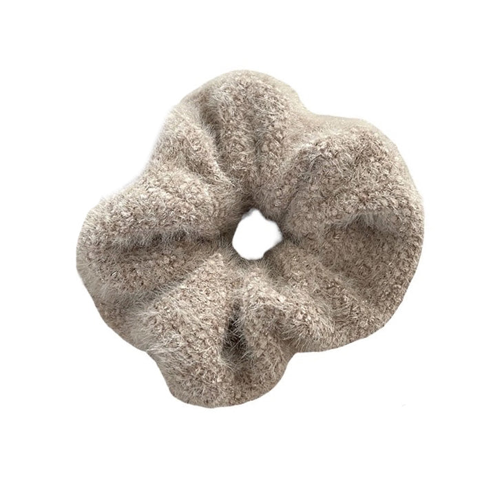 Korean Aesthetic Fluffy Scrunchie