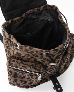 Ferocious Fancy Leopard Mini Backpack