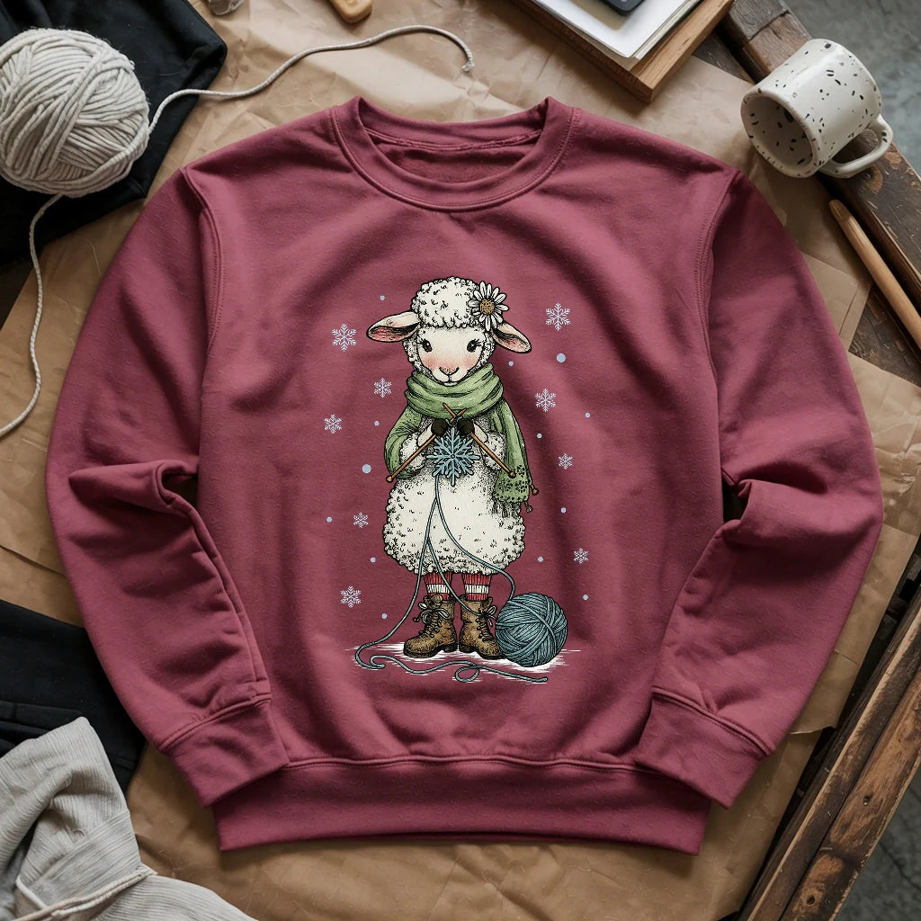 Knitting Snowflex Sweatshirt