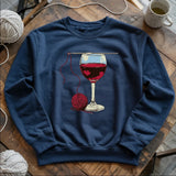 Wine And Yarn Sweatshirt