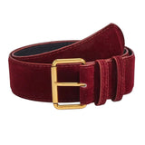 Old Money Suede Wide Belt
