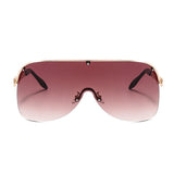 Oversized Visor Sunglasses