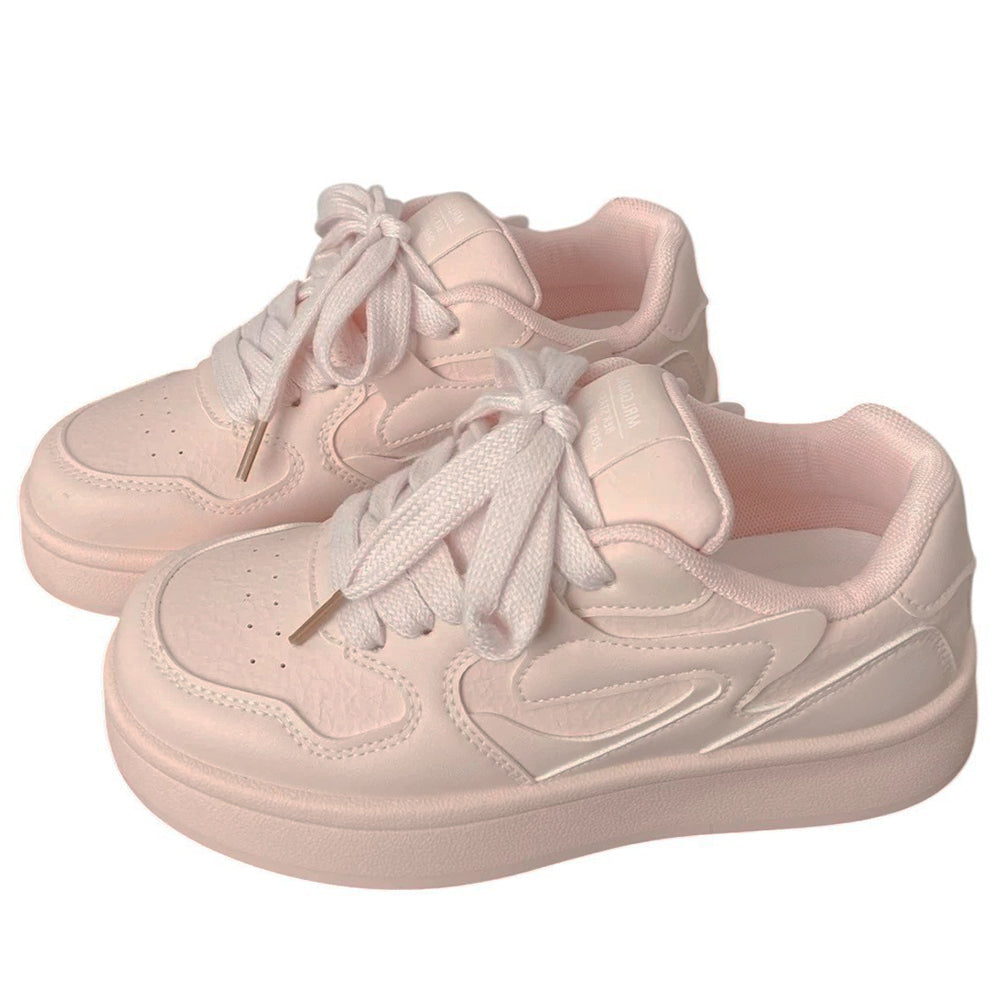 Self Made Skater Sneakers in Pink