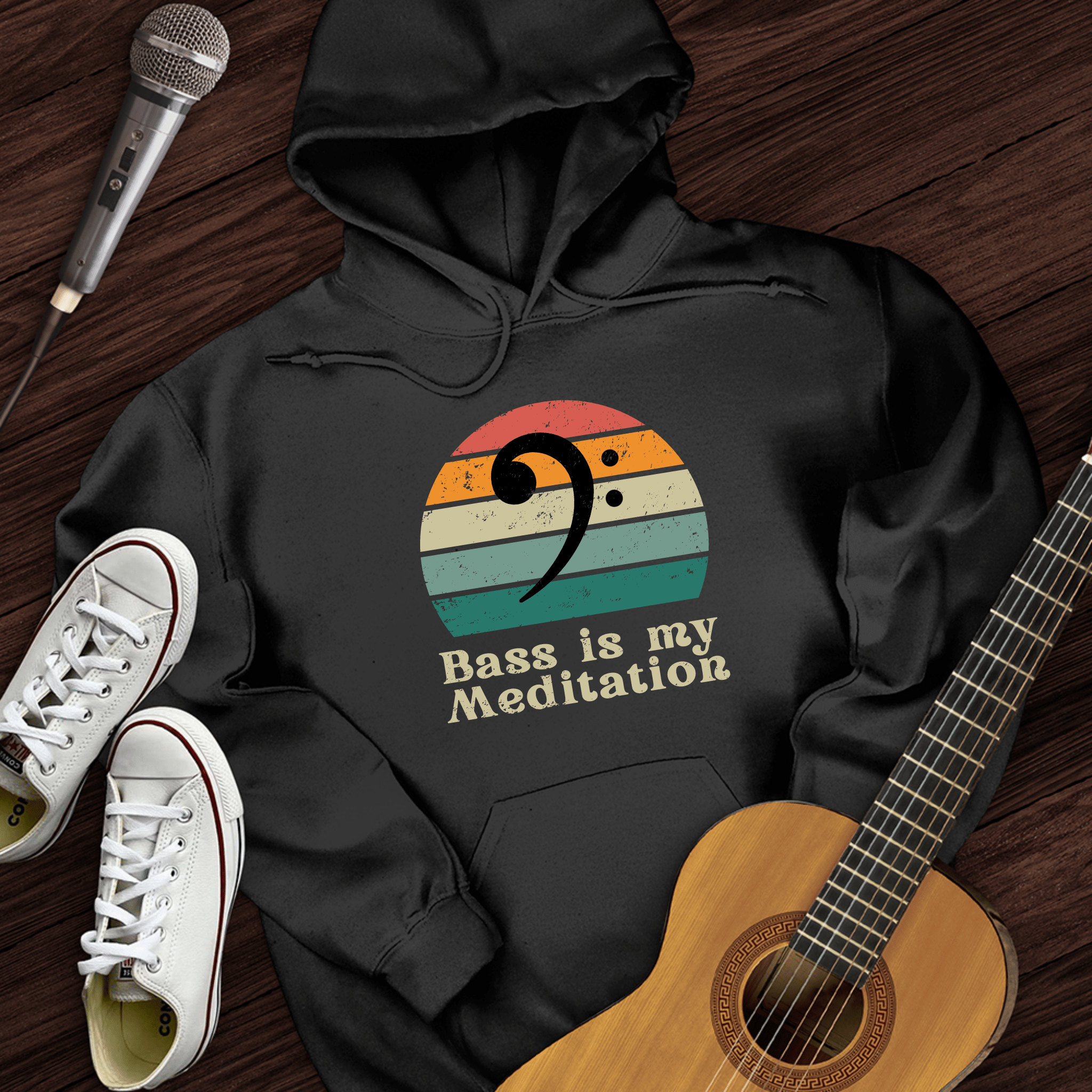 Bass Is My Meditation Hoodie