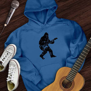 Bigfoot Playing Guitar Hoodie