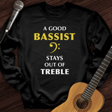 A Good Bassist Crewneck