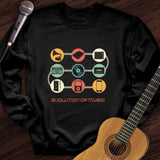 Evolution of Music Crewneck
