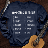 Composers In Treble Crewneck