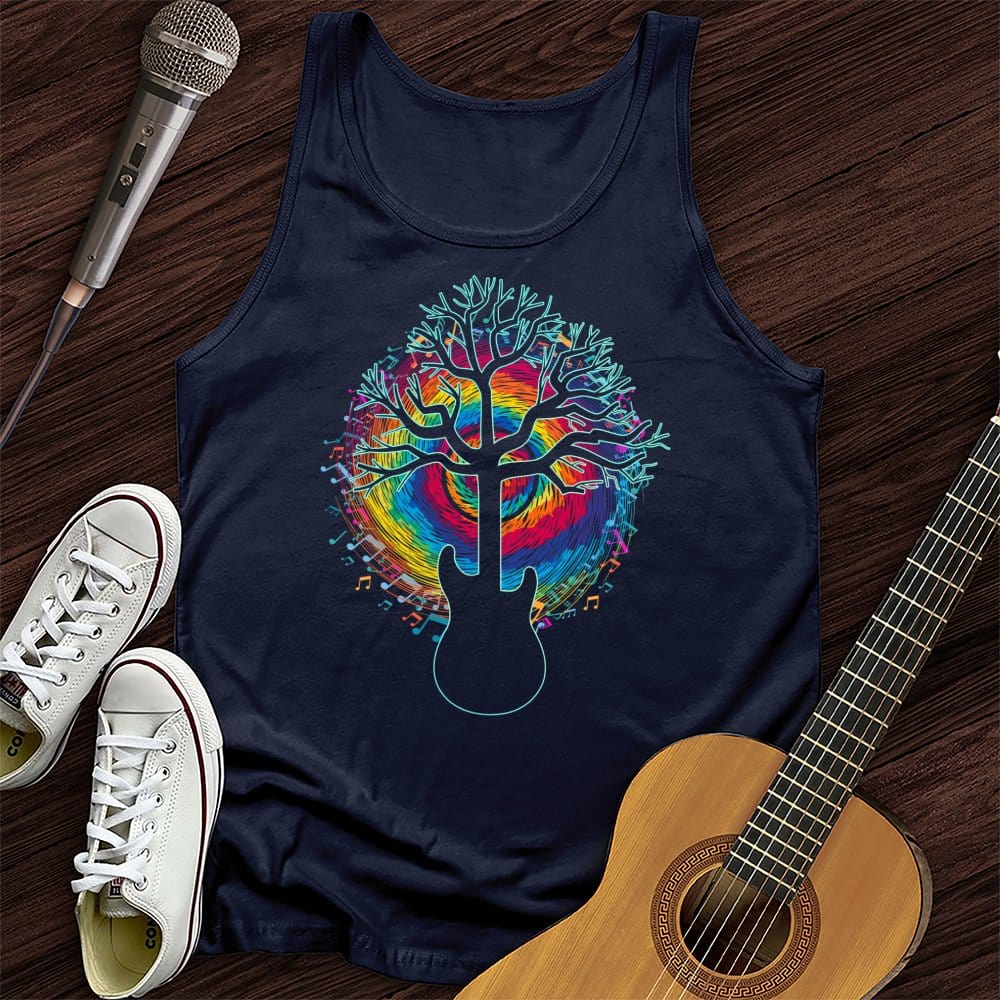 Colorful Guitar Tank Top