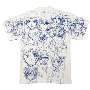 Sketch Anime Print T-Shirt