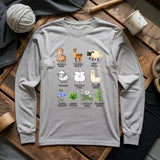 Flora Fauna Fiber Long Sleeve T-shirt