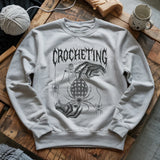 Gothic Crocheter Sweatshirt