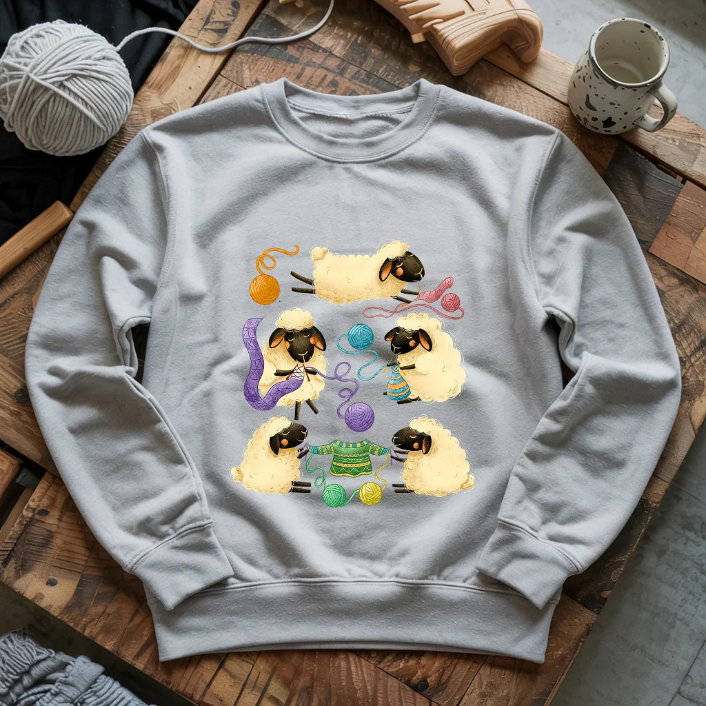 Sheep Knitter Sweatshirt