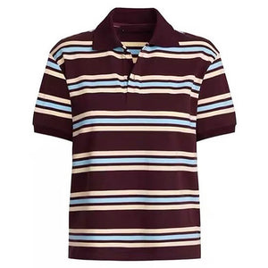 Drama Dealer Striped Polo Shirt