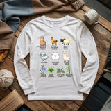 Flora Fauna Fiber Long Sleeve T-shirt