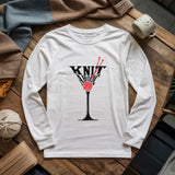 Knit Aholic Long Sleeve T-shirt