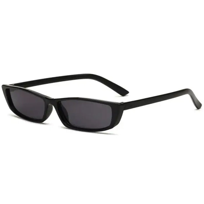 Y2K Skinny Square Sunglasses